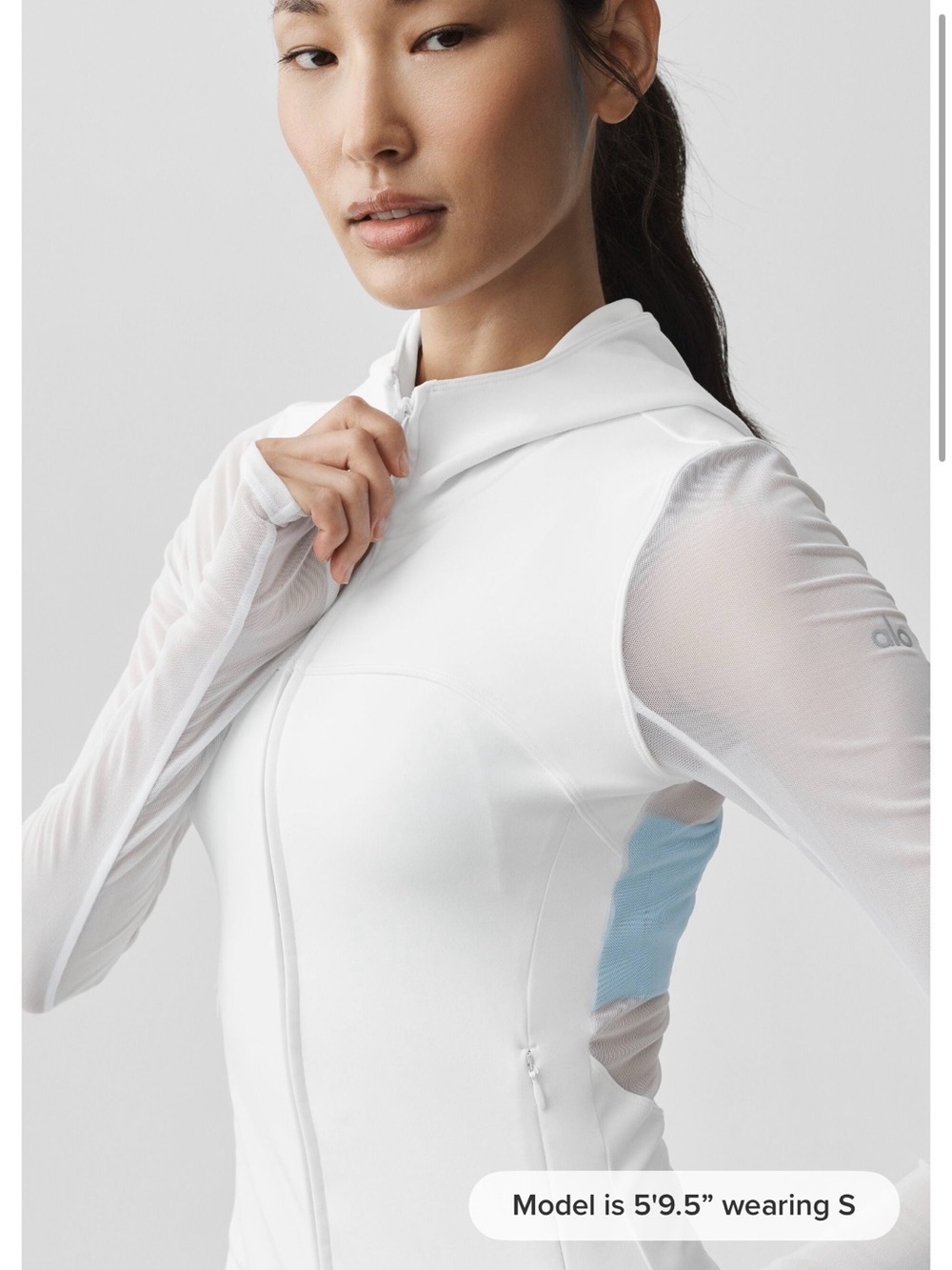 ALO SOFTSCULPTSUPERSET FULL ZIPE JACKET